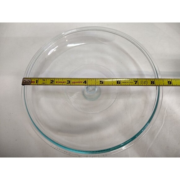 Vintage Pyrex 624C-A Replacement Glass Lid 8.75" Diameter Made in the USA - Picture 6 of 6